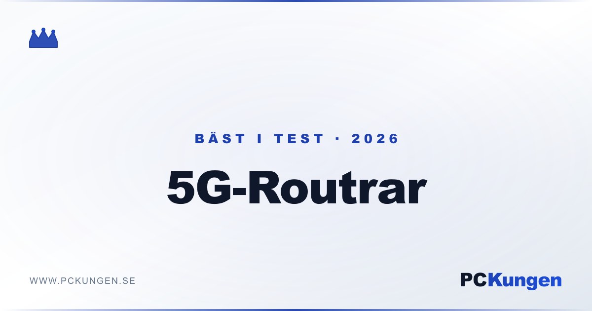 5G-täckning i Sverige - fungerar det där du bor? | PCKungen