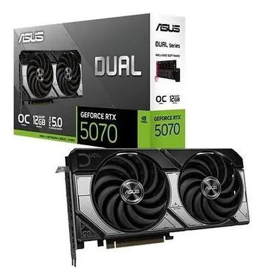 Asus Dual GeForce RTX 5070 OC - Mellanklass Grafikkort 2026 - betyg 8.9/10