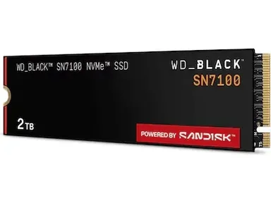 Sandisk WD Black SN7100 NVMe 2TB SSD - Bästa mellanklass med betyg 9.1/10